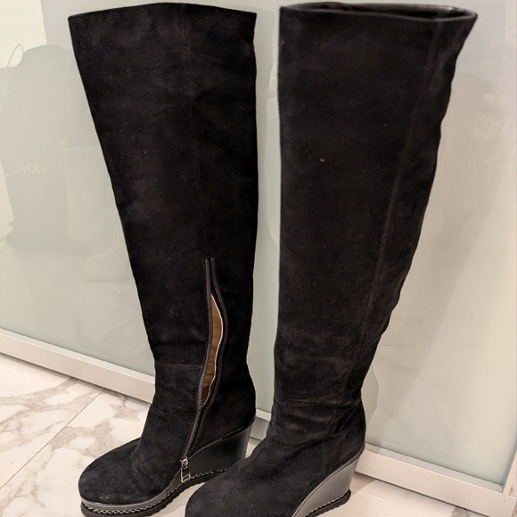 Loriblu Over The Knees Suede Boots - Picture 4 of 6